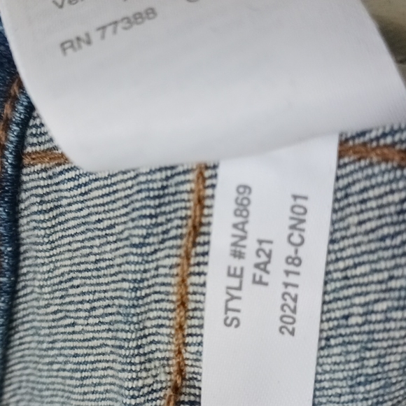 ⬇️Price drop⬇️ Madewell 10" High-Rise Skinny Jeans, Size 25 - Picture 11 of 12